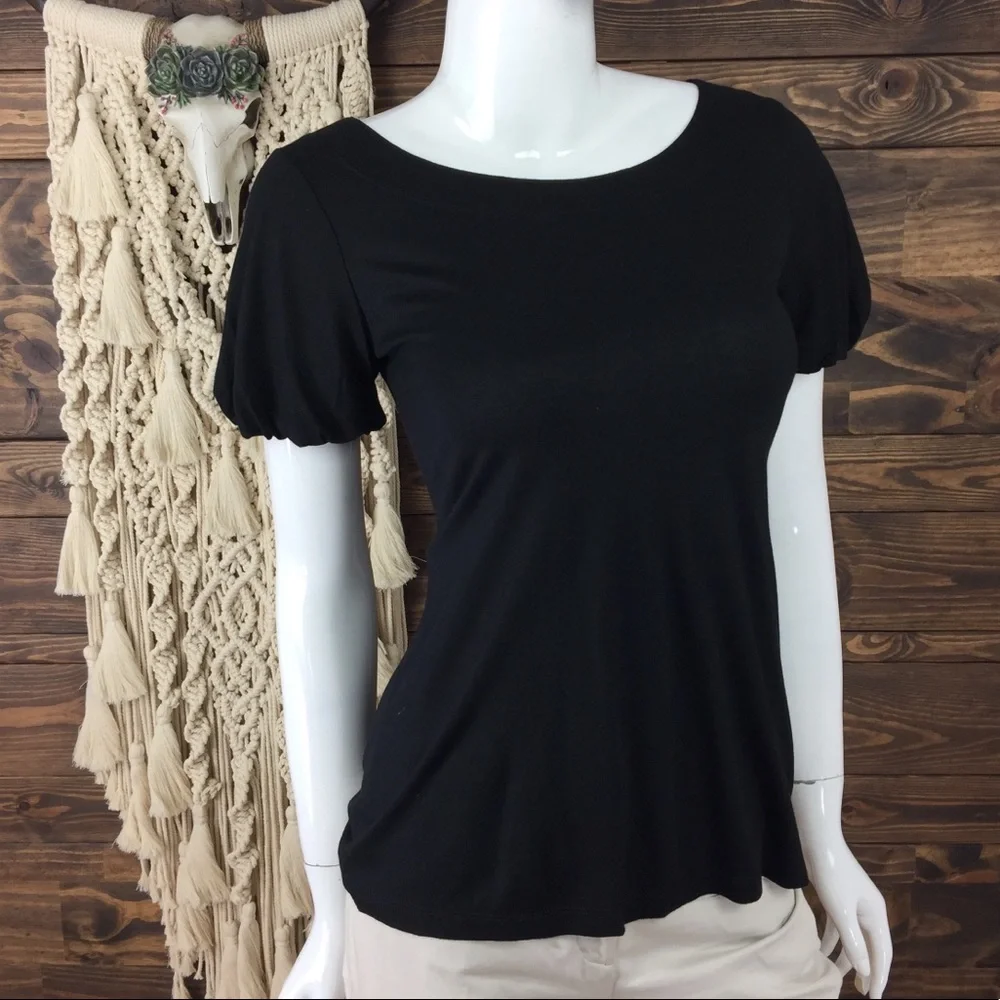 Banana Republic | Puff Sleeve Tee‎ Blouse